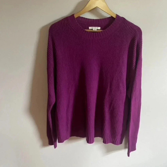 American Eagle Purple Crew Neck Sweater - Picture 6 of 12